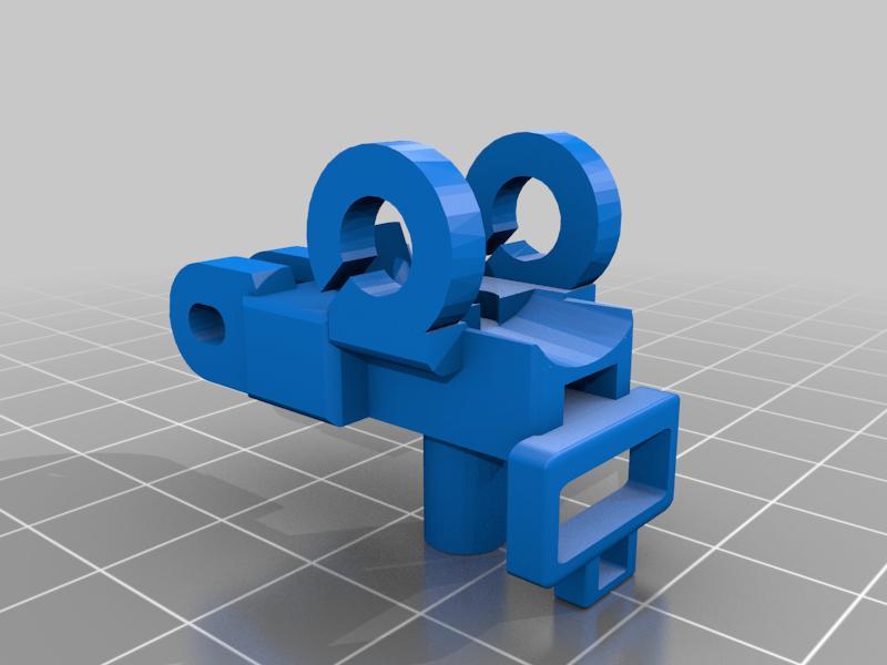 AndyRC30 3 inch antenna TBS and VTX vista & mount