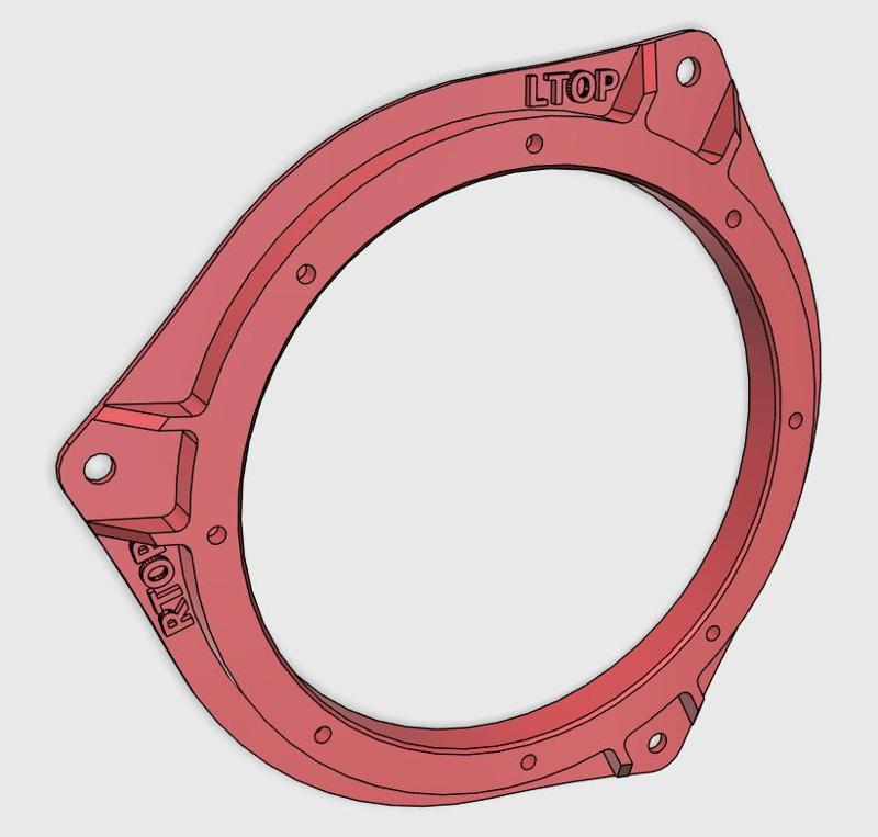 Toyota 6.5" speaker mount adapter