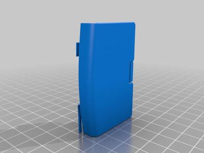 GBA Replacement Battery Cover with support and bevel