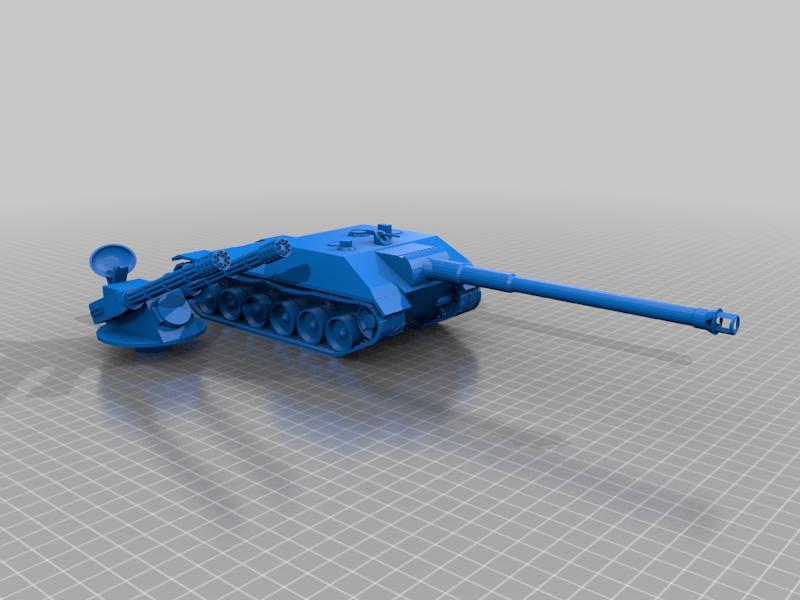 experimental X-100 tank destroyer