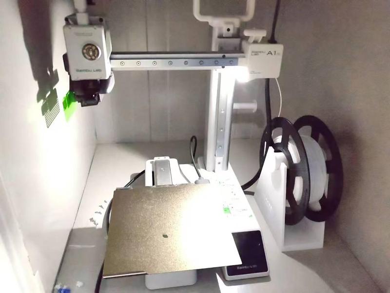 A1 mini Side-Mounted Spool Holder (Plate Holder)