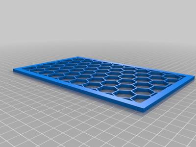 Parametric hexagonal grid generator