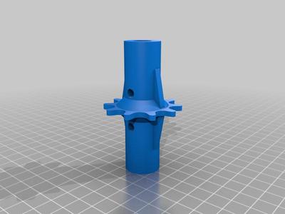 tracteur FALK - pignon avant 10 dents pédalier