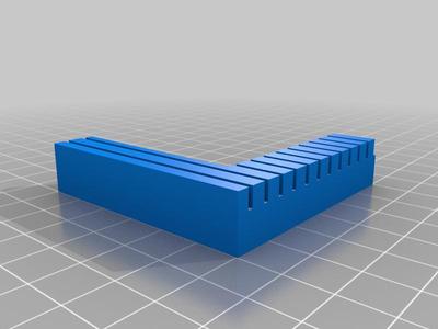 Laser Cutting Bed 90-Degree Alignment Jig