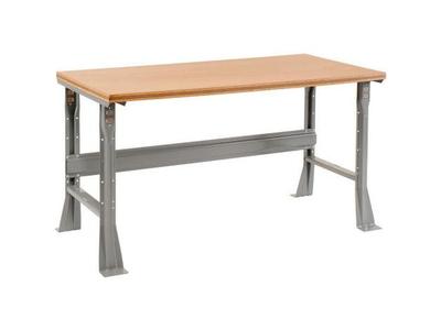 Tennsco workbench shop table flared leg outlet box single gang