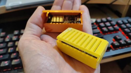 Double fold box - Case for ESP board or RPi-zero or...   