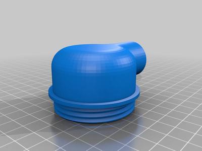 Formicarium/Terrarium 90° hose connector