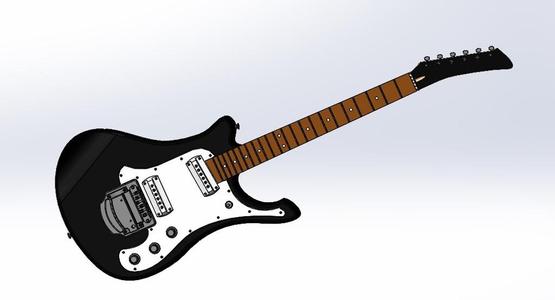 Yamaha SGV 800 12th Doctor Guitar 1/6th Scale