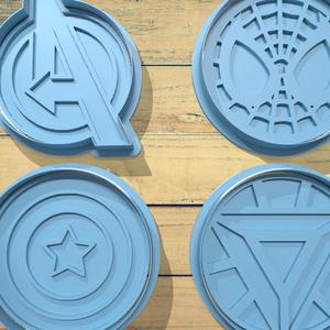 Marvel Cookie Cutter Set