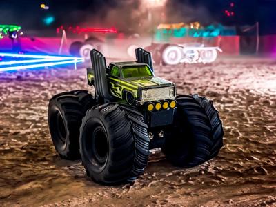 Hot Wheel Car to Monster Truck Conversion Kit   