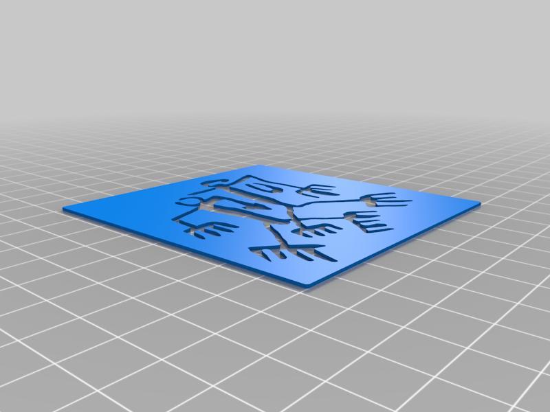 Marianas Petroglyph Stencils