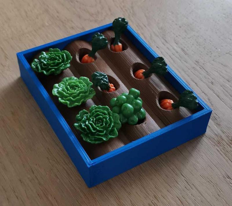 Schleich Gemüse Beet - Vegetable patch - Vegetable bad