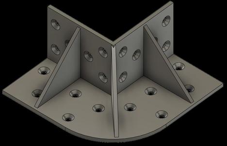 Ikea Lack Corner Bracket / Stabilizer, sturdy