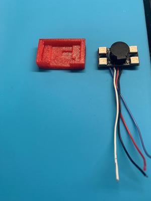 Drone Buzzer Mounting Tray - iFlight Buzzer-LED BZ110DB