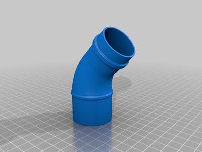 Absaugung für Bosch Bandschleifer PBS 75 auf 40mm Sauganschluss