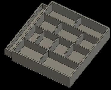 SCREW ORGANISER FOR MOTORCYCLE