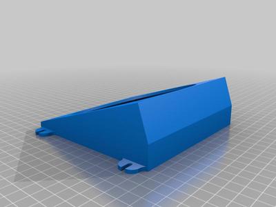 120mm fan angled mount