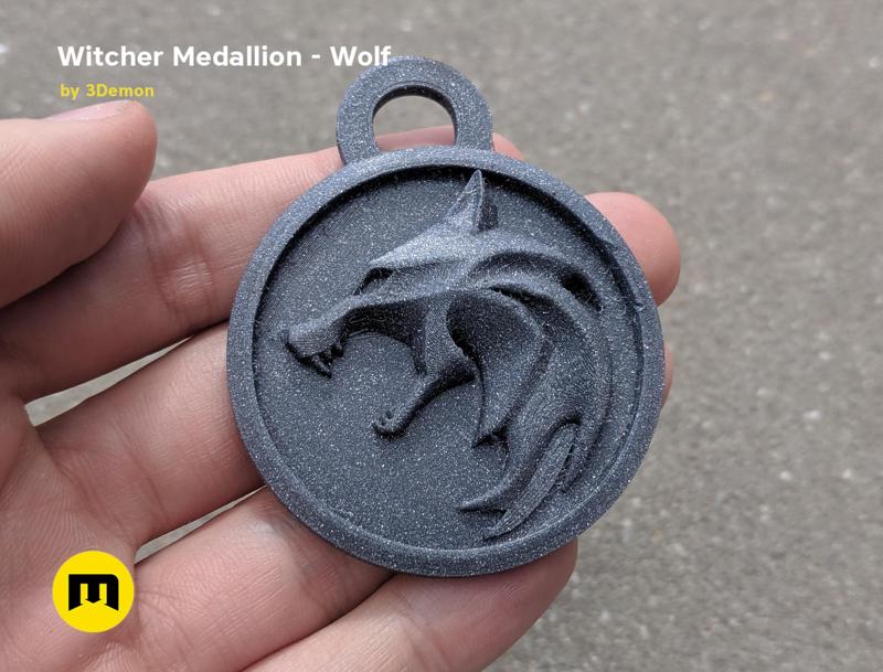 Wolf Medallion - The Witcher