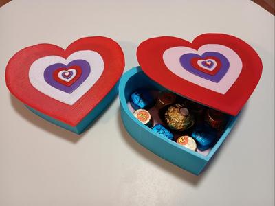 Valentine's Heart Treat Container