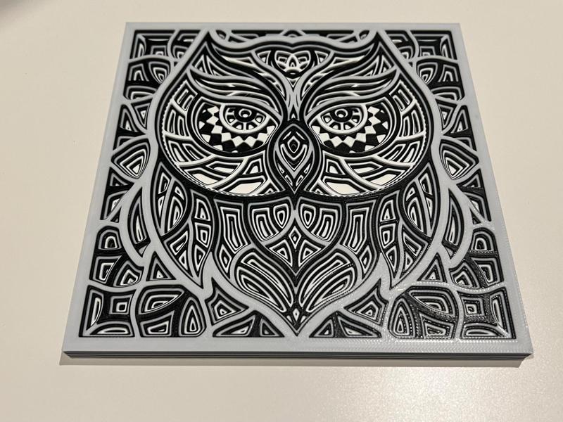 Owl Mandala