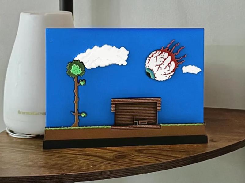 Terraria - First Night Diorama