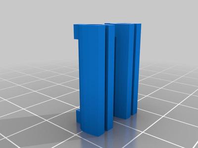 16mm board dual Cable holder