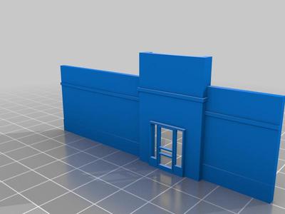 n scale - fastfood restaurnt 1