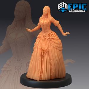 Vampire Lady Walking / Victorian Female Undead
