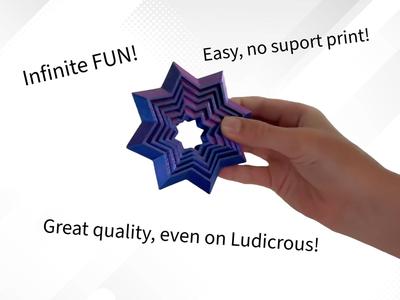 5 tier FIDGET STAR