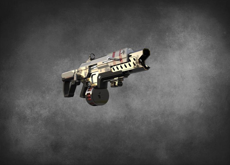 Helldivers 2 - SG225SP Breaker Spray & Pray - High Quality 3D Print Model!