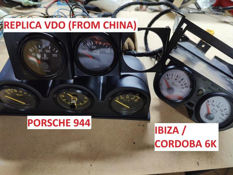 VDO 52mm gauge connector