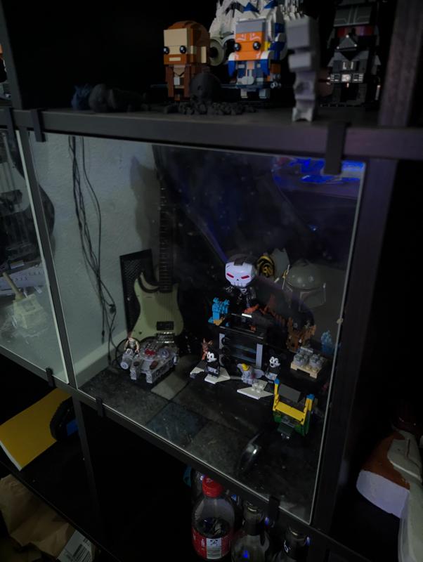 acryl glass holder for ikea kallax/expedit