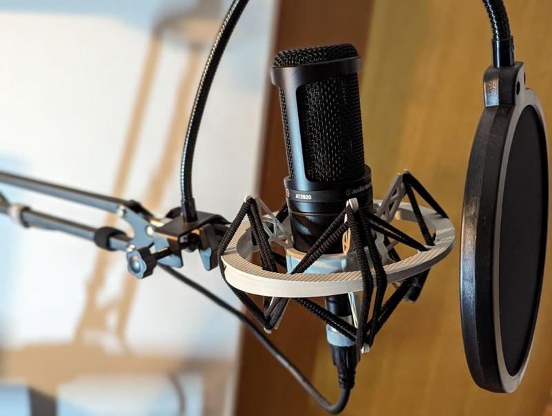 AT2020 Microphone Shock Mount for boom arm