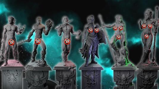 Baldur's Gate 3 - NSFW Miniatures Collection