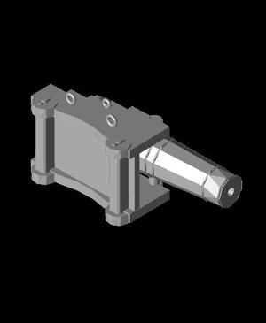 1/87 Scale 24 Pounder Naval Gun.stl