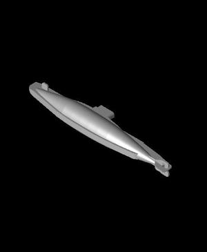 1/350 Scale SS 62 USS O-1 O-Class Coastal Submarine.stl