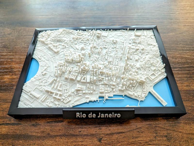 Rio de Janeiro Brazil 3D Miniature