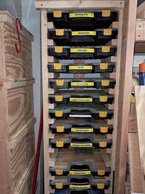 Harbor Freight StoreHouse Storage Container BLANK Name Plate