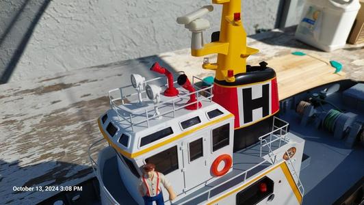 Fire Monitor for Proboat Harbor Tug