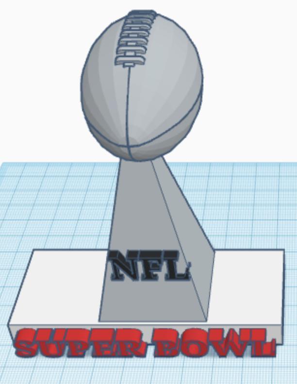 SUPER BOWL TROPHY