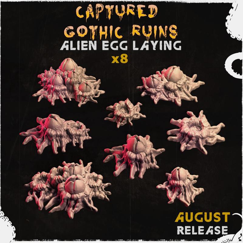 Alien Egg Laying - Captured Gothic Ruins