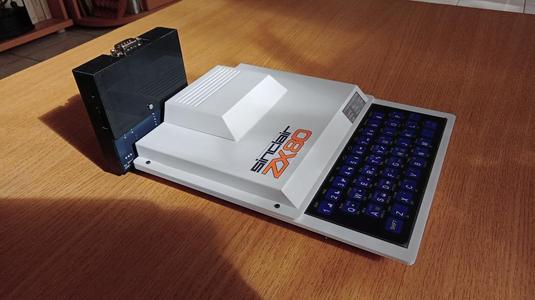 Sinclair ZX-80 case for Wilco motherboard