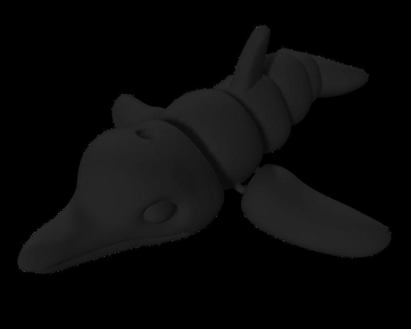 Articulated Dolphin Toy