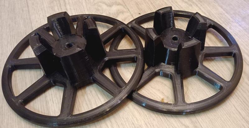 Hard spool with bearing 6003