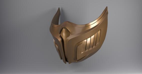 Mortal Kombat - Scorpion Mask Cosplay