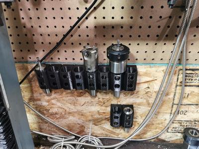 R8 Taper Collet Wall Mount