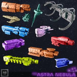 Civilian Ships and Stations - Set 2 [Fleet Scale Starship]