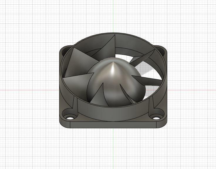 40mm fan outlet exhaust cover