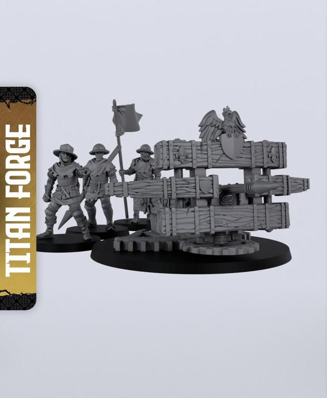 Siege Weapon Scorpion - With Free Dragon  - 5e DnD Inspired for RPG and Wargamers