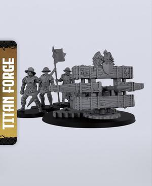 Siege Weapon Scorpion - With Free Dragon  - 5e DnD Inspired for RPG and Wargamers